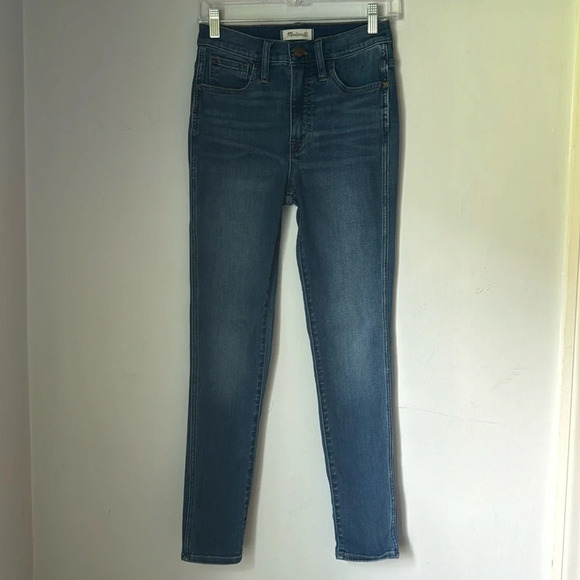 Madewell 10" High-Rise Roadtripper Authentic Skinny Jeans Size 25 - Picture 1 of 8